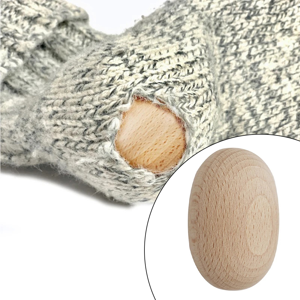 Embroidery Egg - Drewniane jajka do cerowania do skarpet