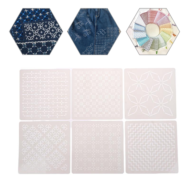 Embroidery And Quilting - 9 szt./32 szt. Szablony do haftu