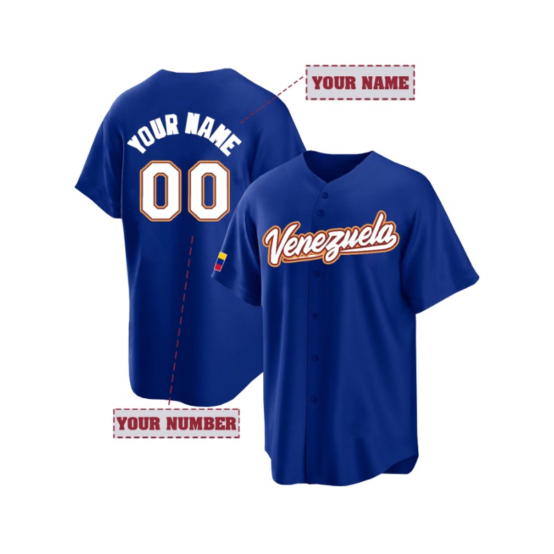 Koszulka baseballowa z Wenezue – Embroidery On Shirt recenzja i cena