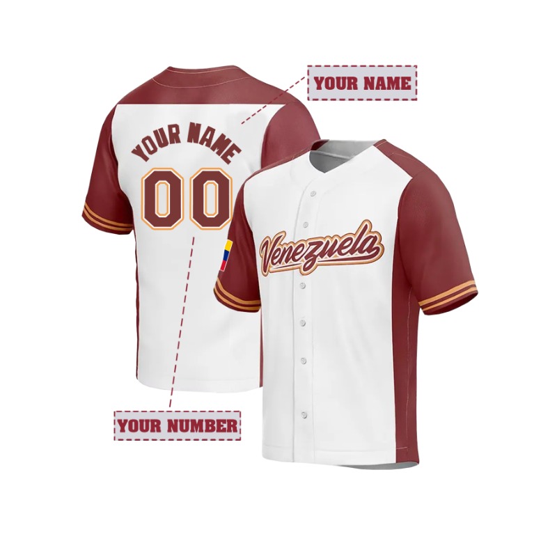 Koszulka baseballowa z Wenezue – Embroidery On Shirt recenzja i cena