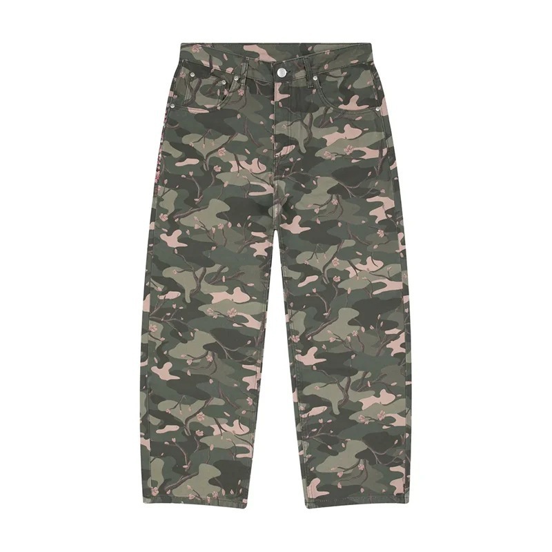 Męskie jeansy Y2K z haftem Sak – Embroidery Jeans Sakura recenzja i cena
