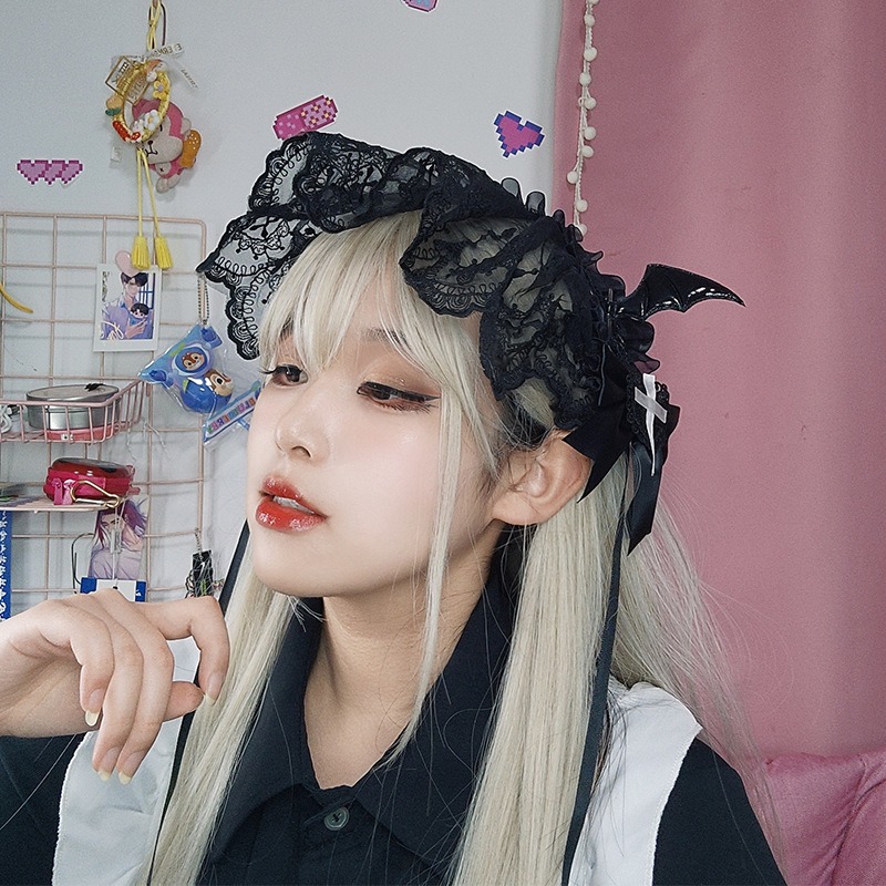 Cosplay Anime Gothic Lolita po – Embroidery Hoop recenzja i cena