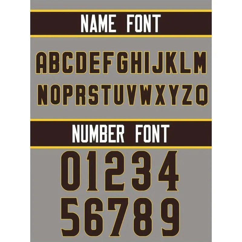 Nazwa i numer niestandardowy M – Embroidery Name recenzja i cena