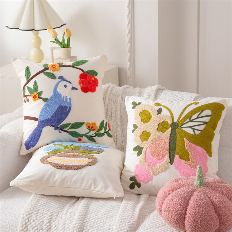 Poszewka na poduszkę dekoracyj – Embroidery Effect recenzja i cena