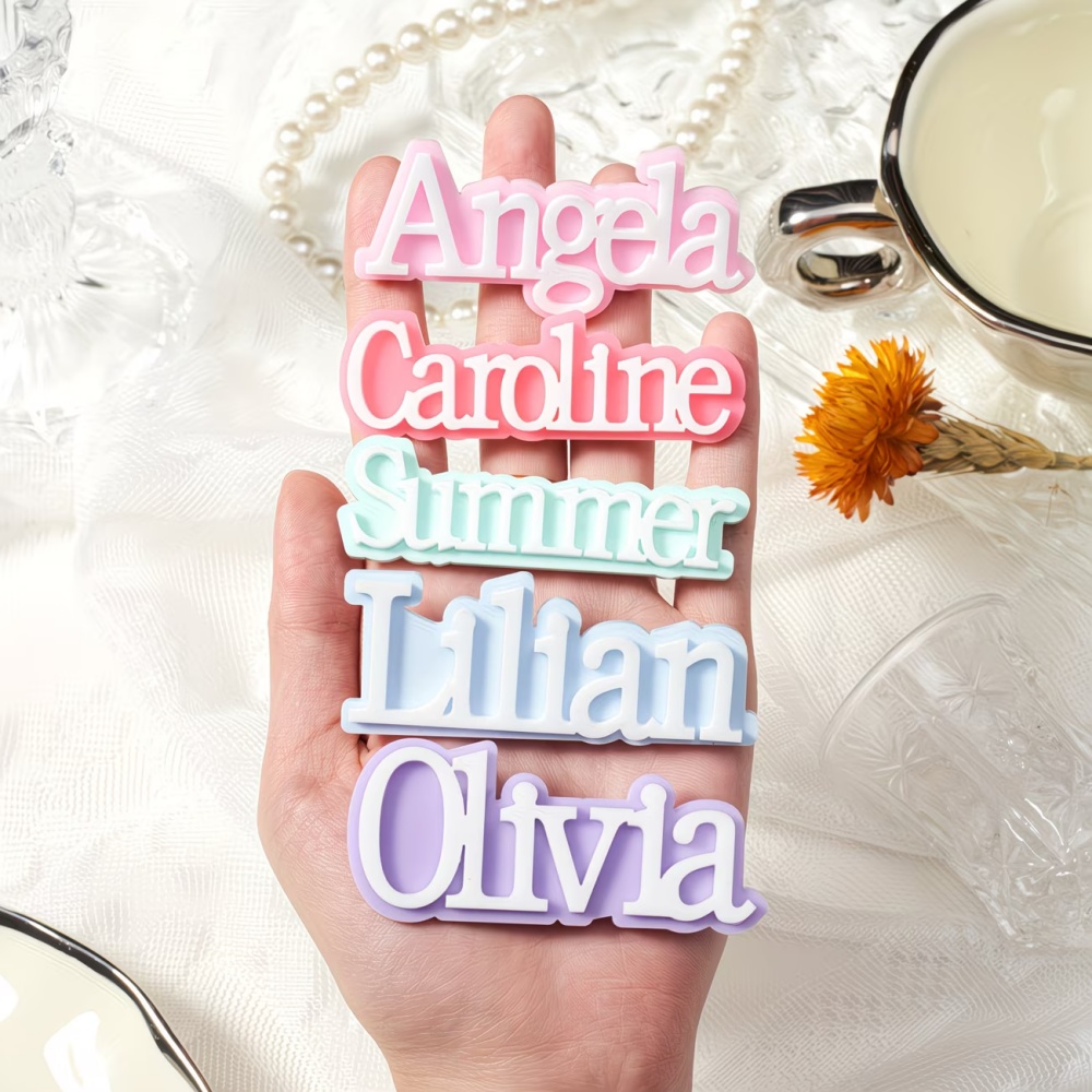 Spersonalizowana broszka z wła – Embroidery Name recenzja i cena
