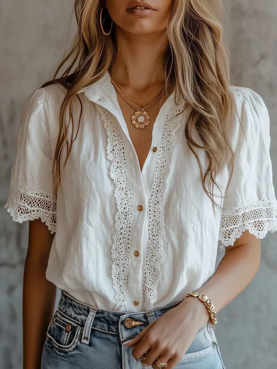 Eleganckie damskie koszule, co – Embroidery On Shirt recenzja i cena