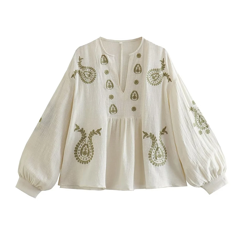 Damska nowa luźna bawełniana k – Embroidery On Shirt recenzja i cena