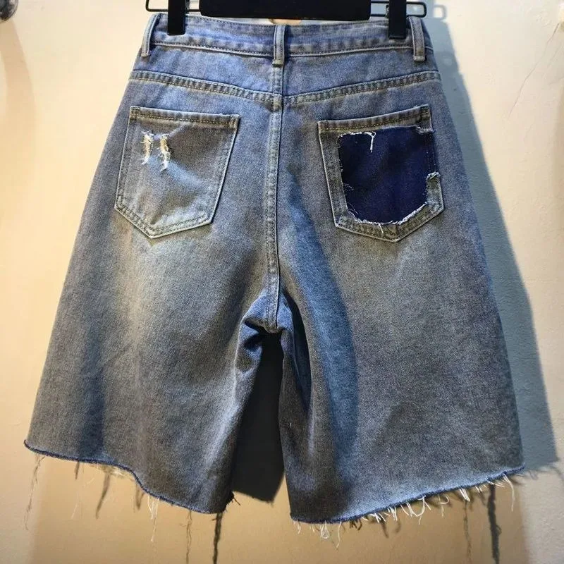 Szorty damskie na lato 2025, d – Embroidery Jeans Sakura recenzja i cena