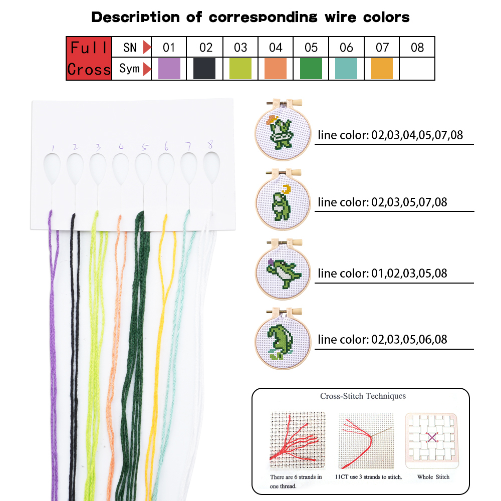 4 szt. Zestaw do haftowania dl – Embroidery Hoop recenzja i cena