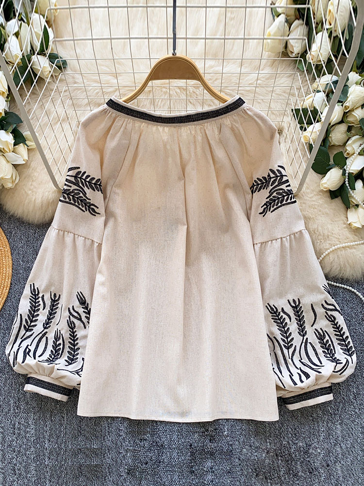 Damska bluzka w stylu boho, ha – Embroidery On Shirt recenzja i cena