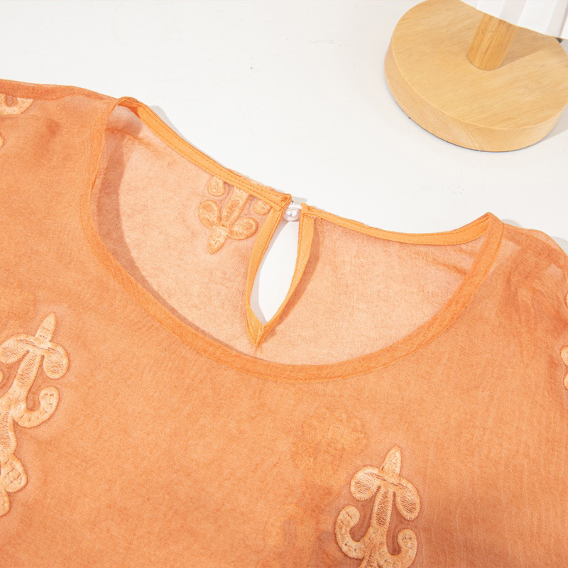Damska bluzka z długim rękawem – Embroidery On Shirt recenzja i cena