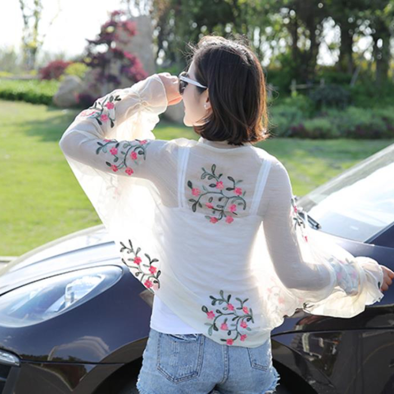 2025 letnie nowe damskie długi – Embroidery On Shirt recenzja i cena