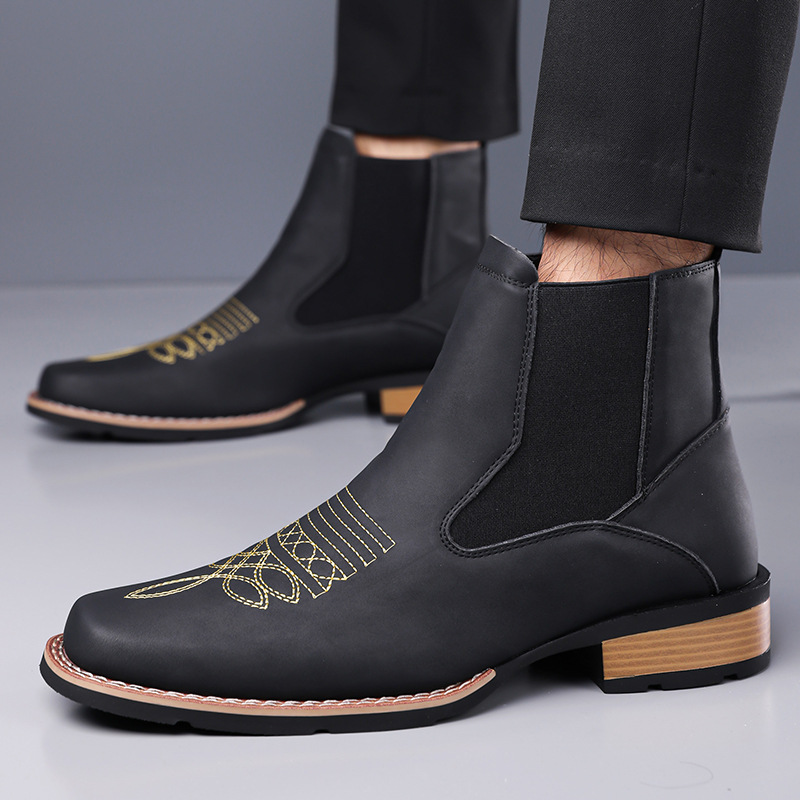 Męskie buty Chelsea Wysokiej J – Embroidery Yes recenzja i cena