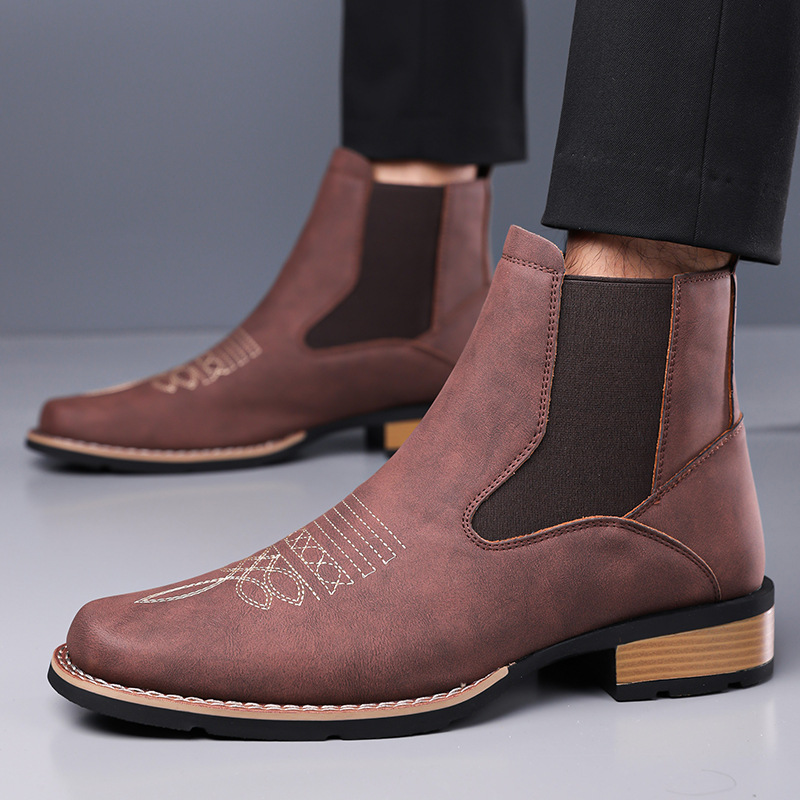 Męskie buty Chelsea Wysokiej J – Embroidery Yes recenzja i cena