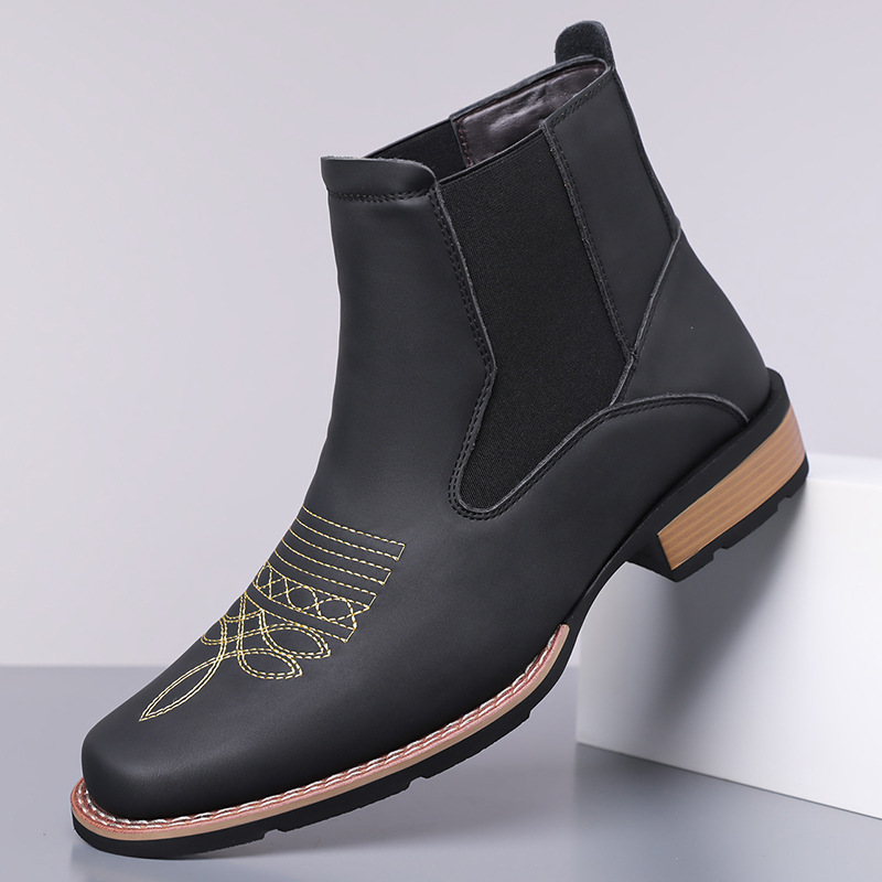 Męskie buty Chelsea Wysokiej J – Embroidery Yes recenzja i cena