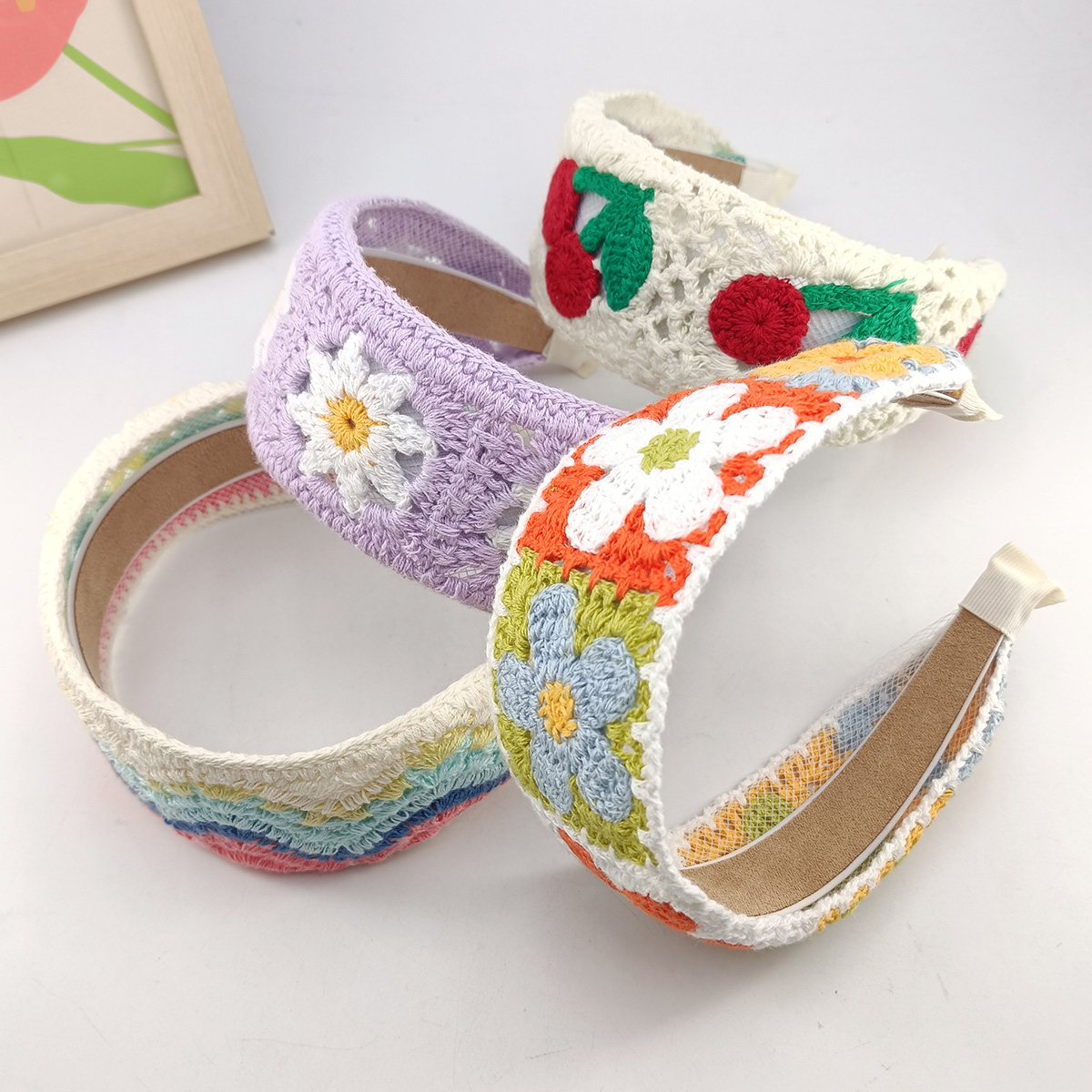 Słodkie Kwiatowe Haftowane Dzi – Embroidery Hoop recenzja i cena