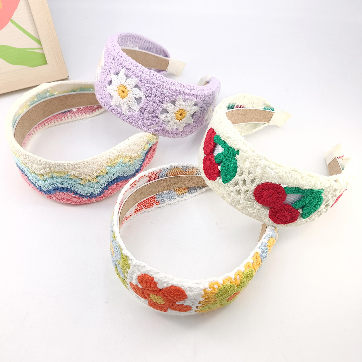 Słodkie Kwiatowe Haftowane Dzi – Embroidery Hoop recenzja i cena