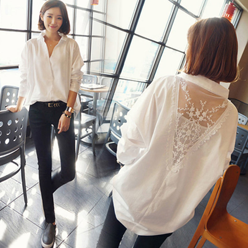 Moda dekolt w serek haftowana, – Embroidery On Shirt recenzja i cena