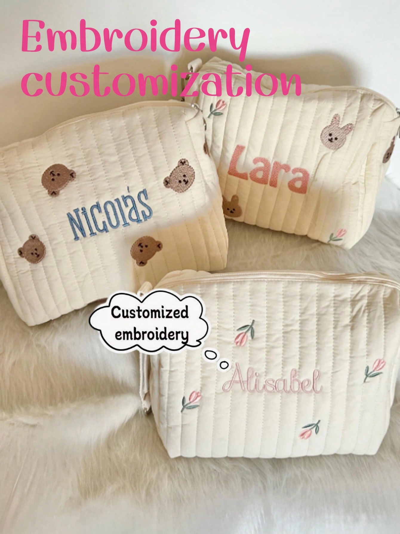 Personalizowana torba na pielu – Embroidery And Quilting recenzja i cena